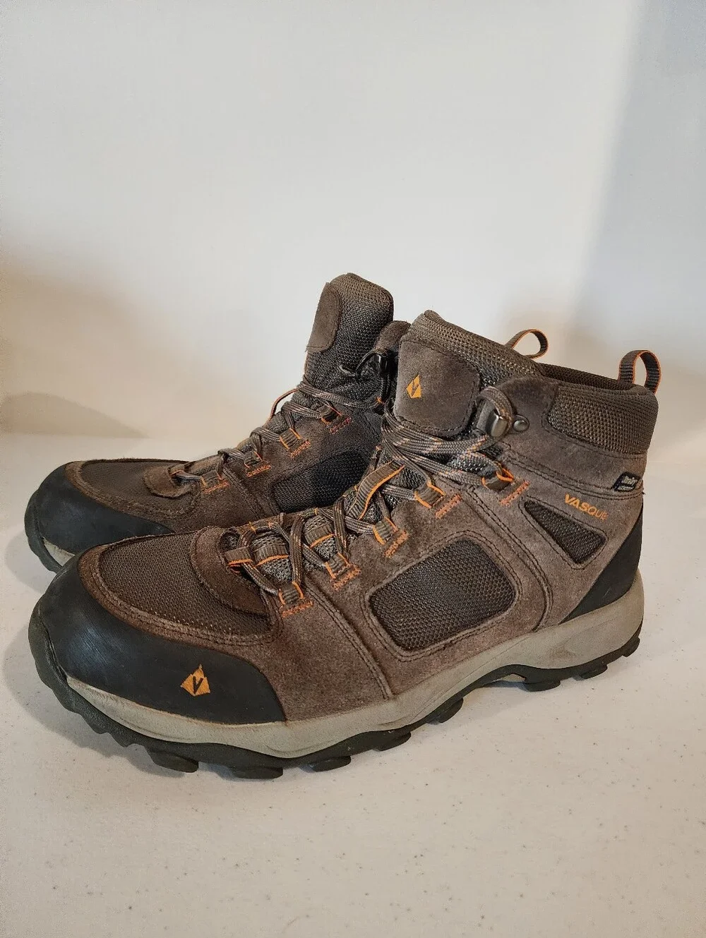 Vasque Boots Breeze 2.0 Mid GTX Brown Leather Gore Tex Hiking Men’s Size 11.5 M